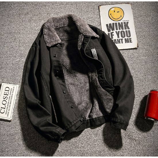 [FREE SHIP 50K] Áo Khoác Nam Lông Cừu - Áo Khoác Lông Cừu 2020 Đẹp Thời Trang Mới