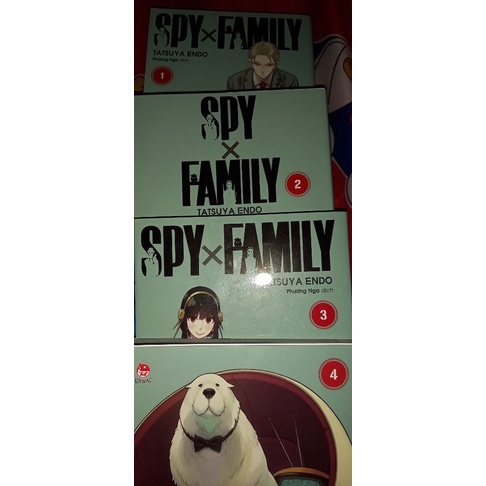 sổ tay spy x family nguyên seal + standee