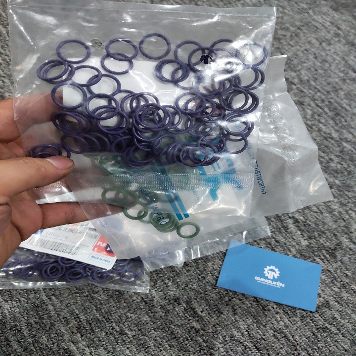 Gioăng túi, gioăng nhẫn mỗi túi 100 cái