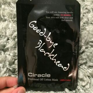 MIẾNG MẶT NẠ ĐẨY MỤN ĐẦU ĐEN CIRACLE GOODBYE BLACKHEAD