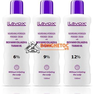 Oxy nhuộm tóc Lavox , 6%, 9%, 12%