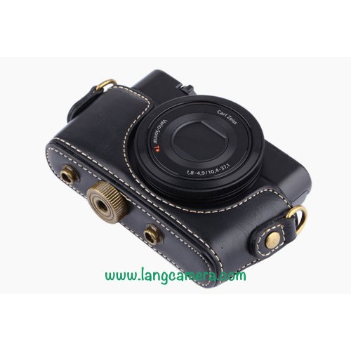 Bao Da Máy Ảnh Sony RX100 - Loại Fullcase bao toàn bộ máy và lens