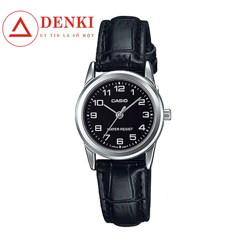 Đồng hồ nữ dây da Casio Standard chính hãng Anh Khuê LTP-V001L-1BUDF | BigBuy360 - bigbuy360.vn