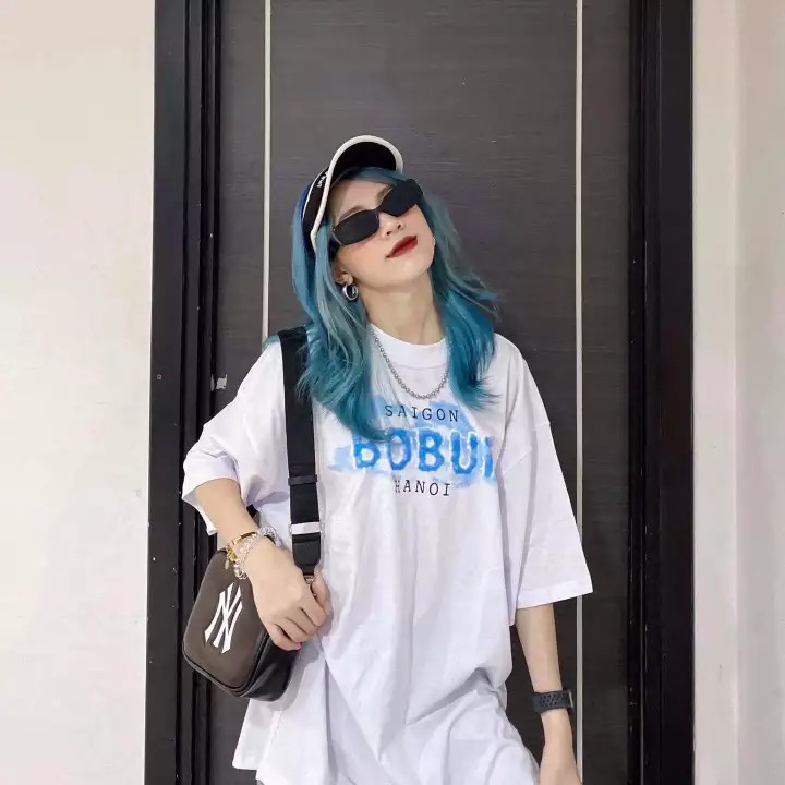 [LOCAL BRAND] Áo thun Bobui Mây tay lỡ form rộng vải Cotton - Thời trang nam nữ Unisex Streetwear Hàn Quốc