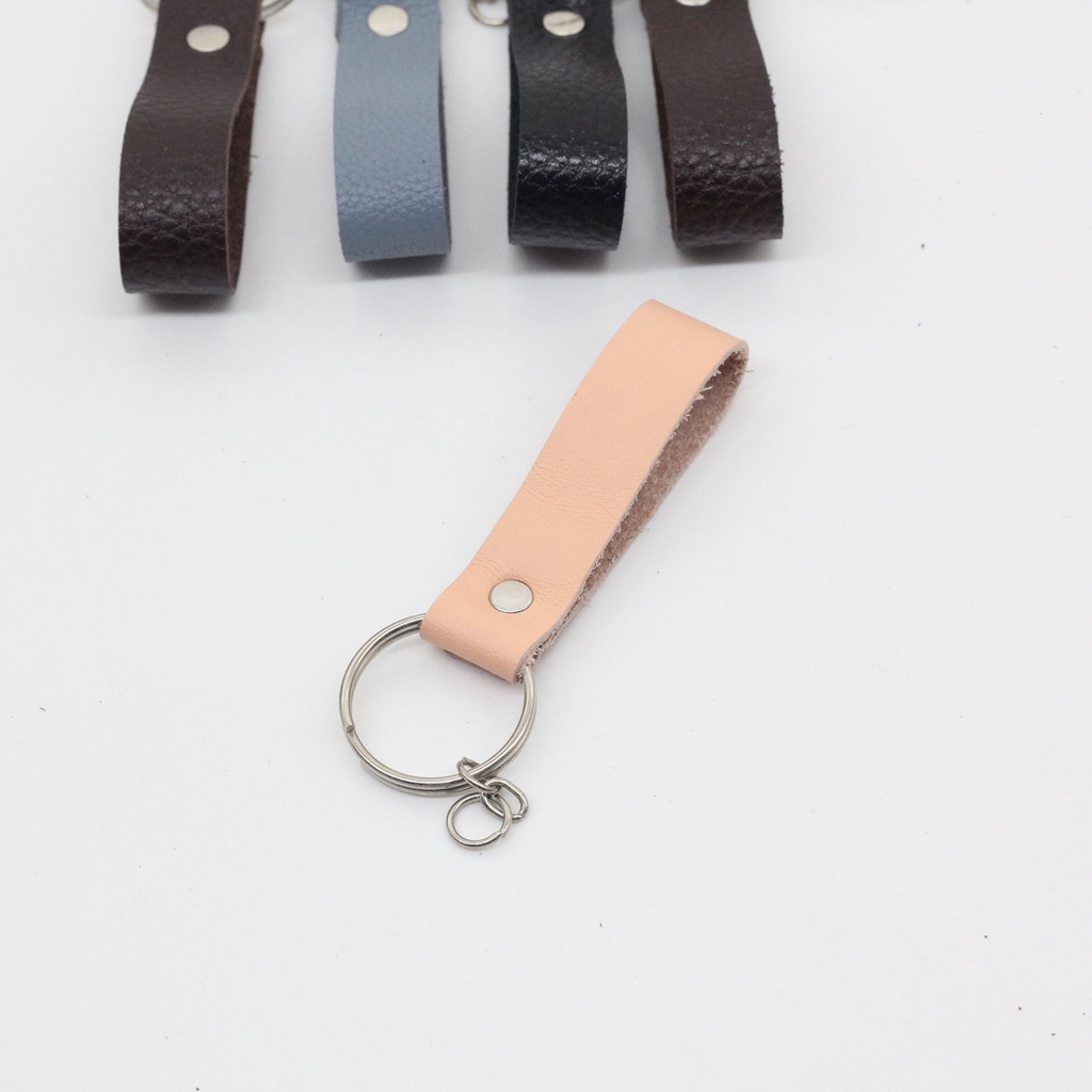 Móc Khóa Đẹp, Móc Khóa Da Bò Thật 100% Đeo Quần