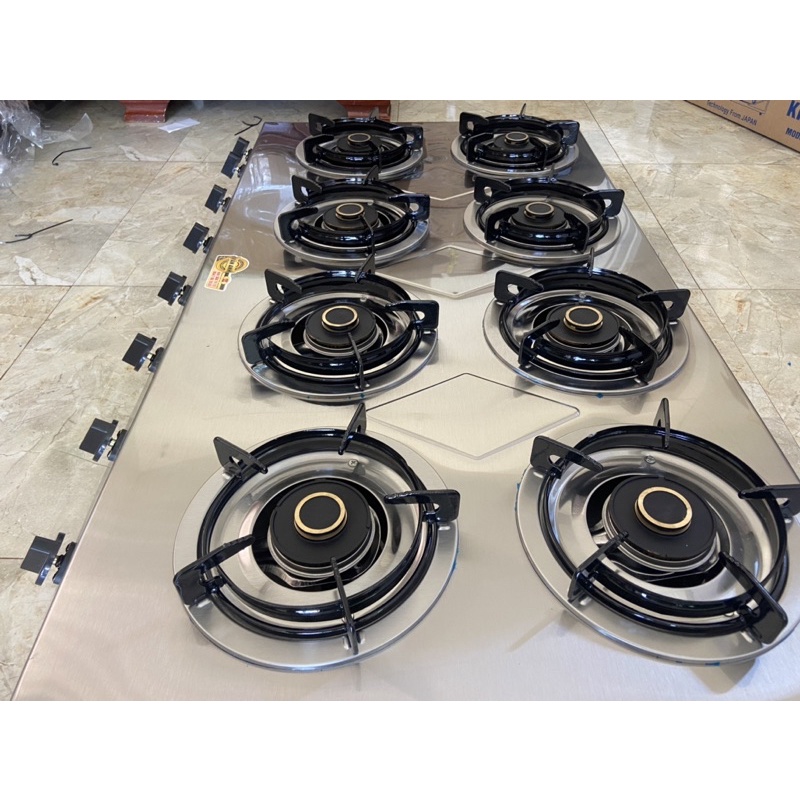Bếp gas 6 8 10 lò cao cấp loại 1