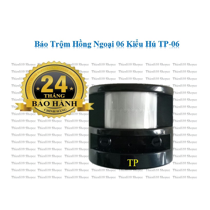 Bộ 5 báo trộm hồng ngoại độc lập 6 âm thanh TP-06