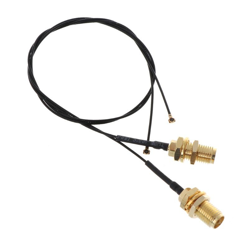 Ăng Ten Thu Wifi Alli 2x 6dbi M.2 Ipex Mhf4 U.Fl Sang Rp-Sma Wifi Cho Intel Ac 9260 9560 8265 8260 7265 7260 Ngff M.2