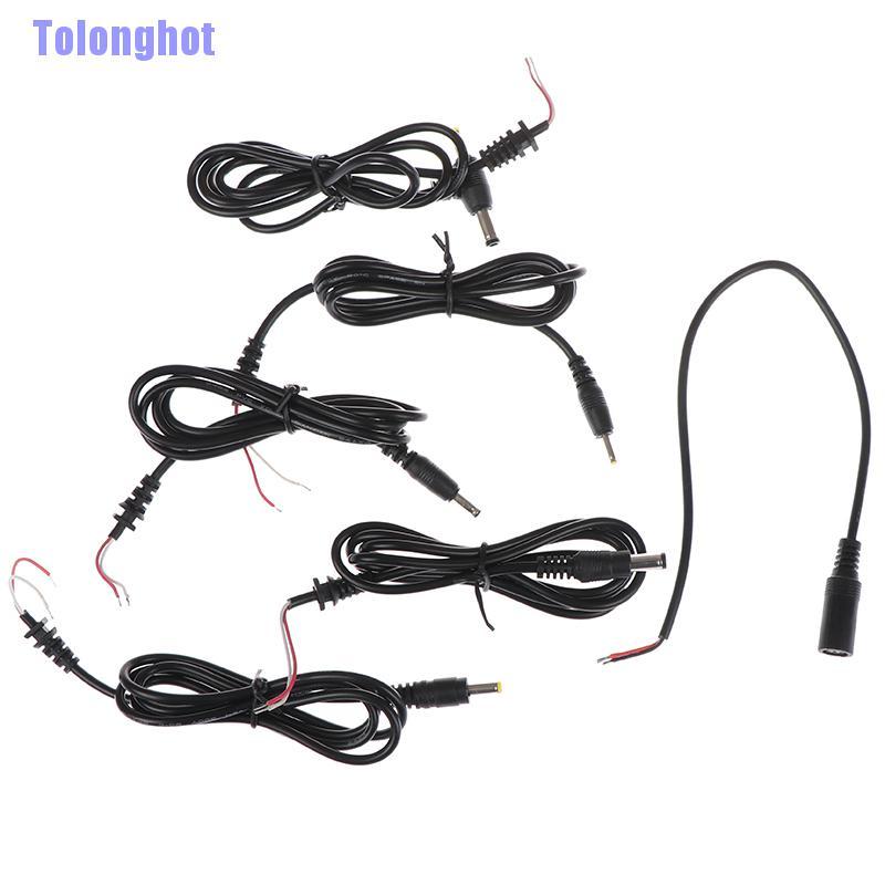 Dây cáp nguồn DC đầu ra 2.5*0.7/ 3.5*1.35/ 4.0*1.7/ 5.5mm/ 5.5mm - 2.5-2.1mm