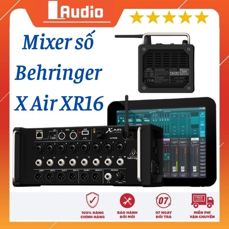 Mixer số XR16 Digital Behringer - Thương Hiệu Đến Từ Châu Âu