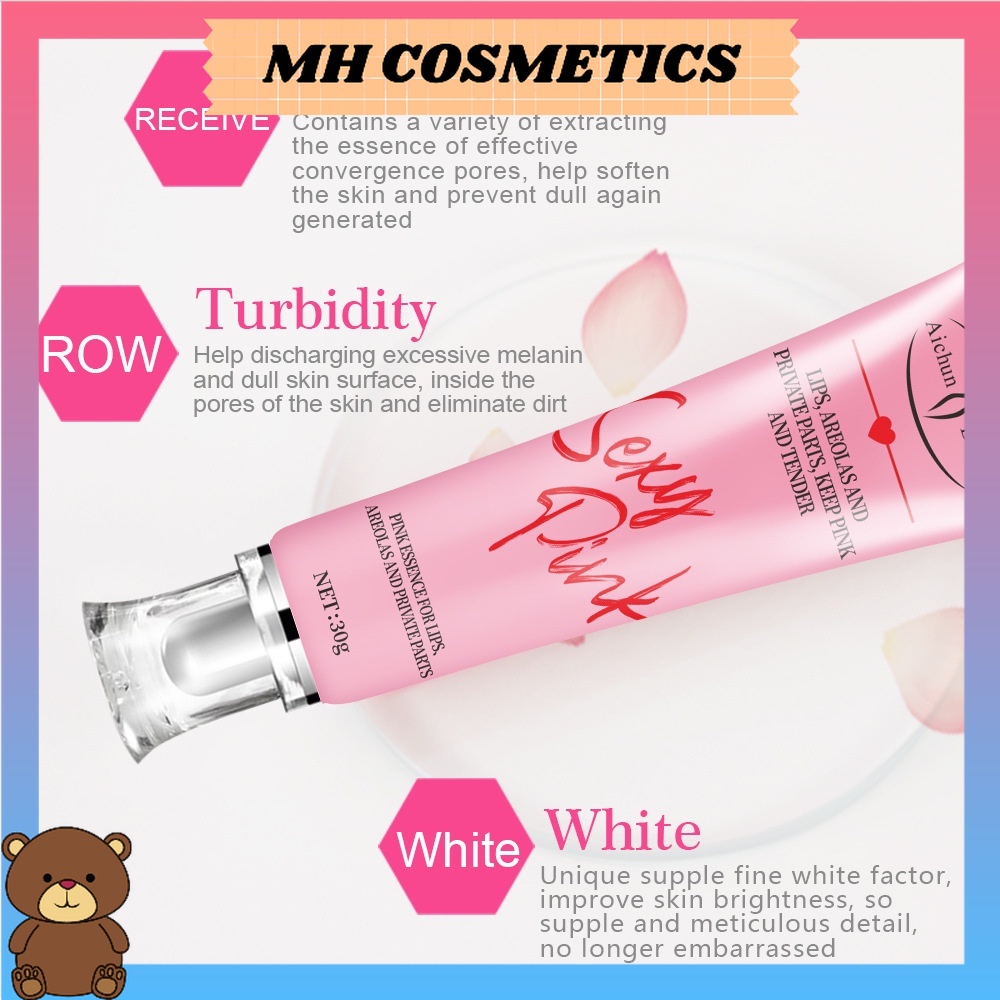 Kem dưỡng hồng môi, làm hồng nhũ hoa vùng kín Sexy Pink Aichun Beauty 30g