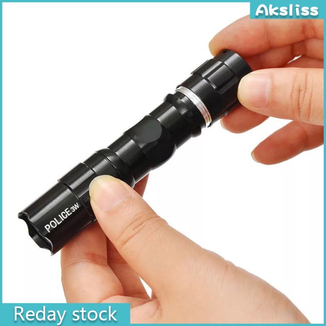 Đèn Pin AKS 3W Mini Siêu Sáng Chống Thấm Nước