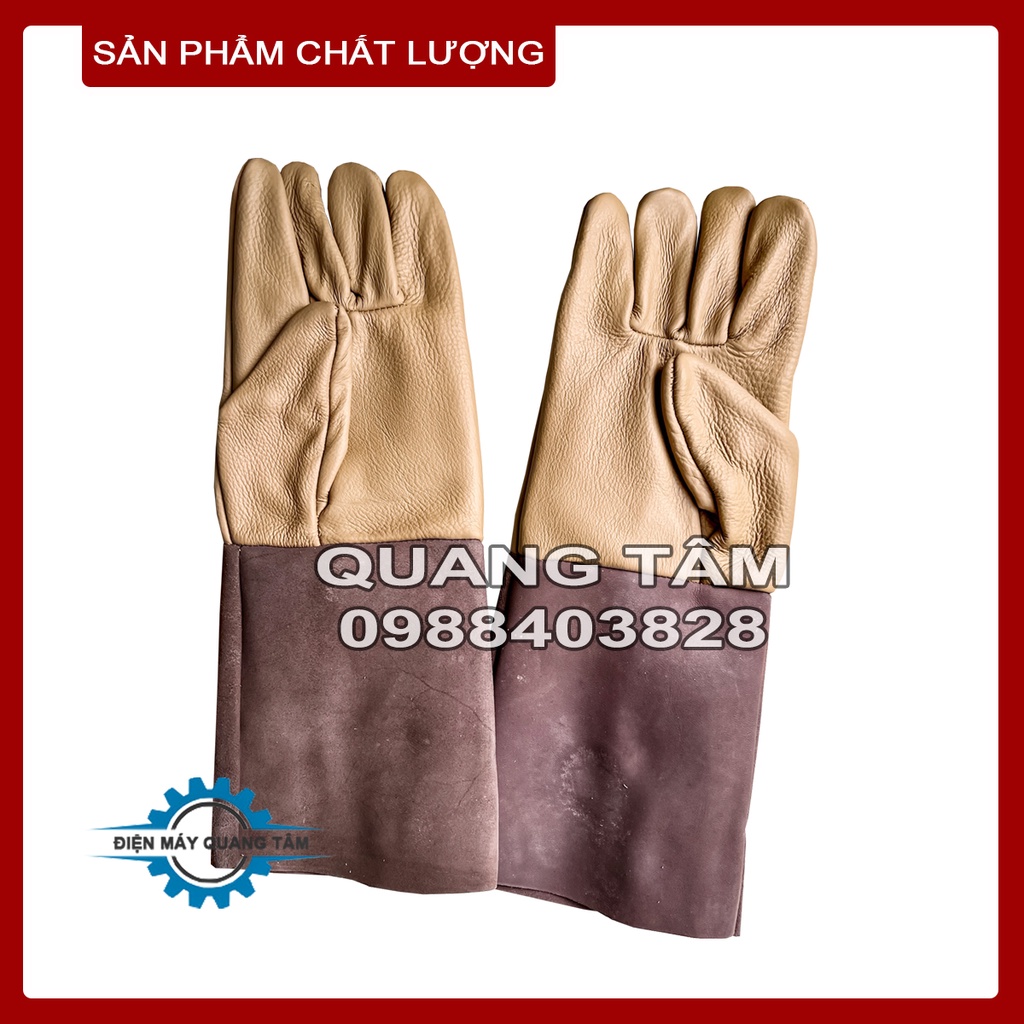 Găng Tay Hàn Chịu Nhiệt - Chống Nóng - Cháy - Tia Lửa Điện [Thợ Hàn Chuyên Dùng]