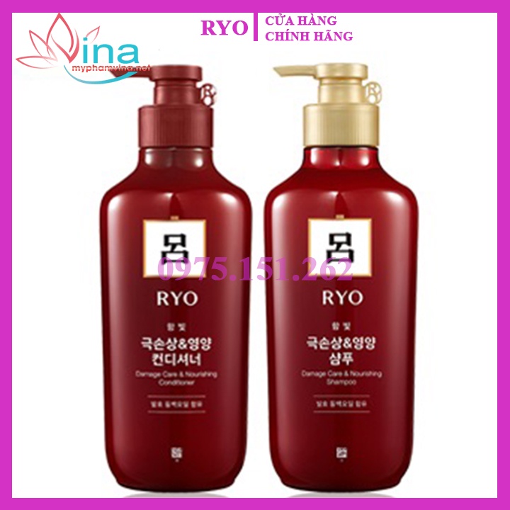 Dầu gội xả cao cấp Ryo Hàn Quốc 500ml