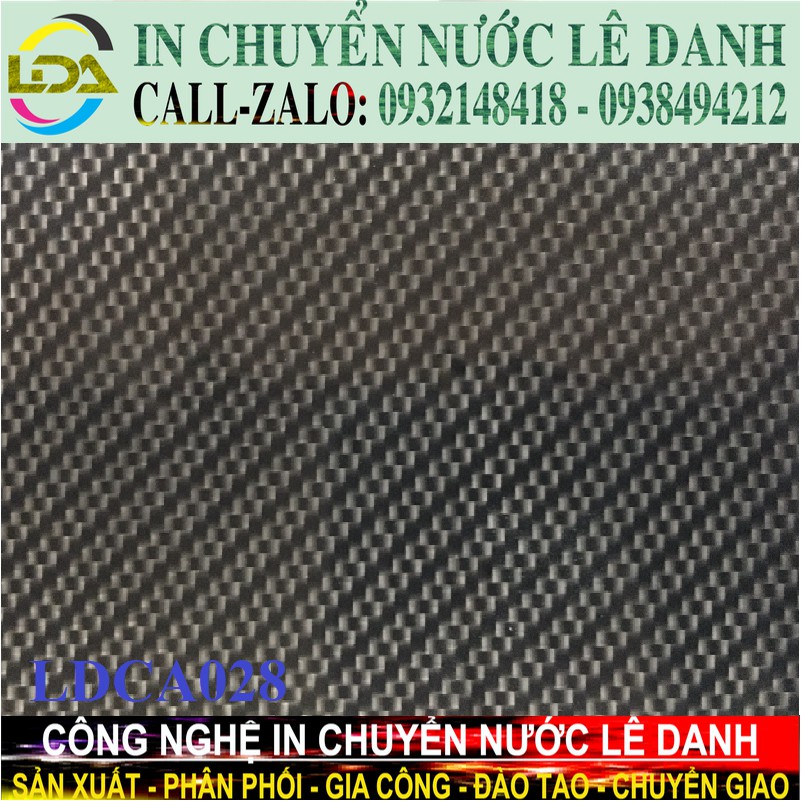 Màng in chuyển nước vân cacbon - LDCA028