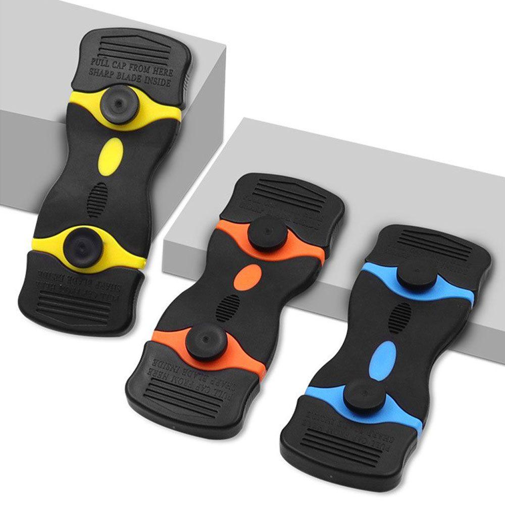 ♫DAPHNE♫ Magic Tool Glass Ceramic Car Cleaner 2 in 1 Plastic Handle Razor With Blade Cleaning Window Gadgets for Kitchen For Oven Cooker Hob Scraper/Multicolor