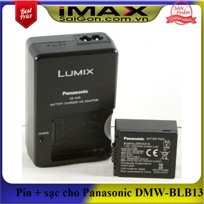 Pin sạc máy ảnh cho Panasonic DMW-BLB13