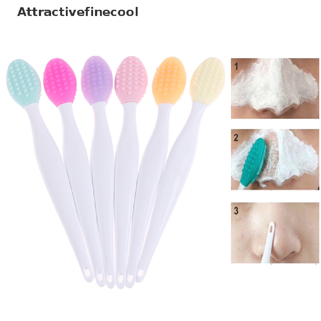 Cọ Silicone Loại Bỏ Mụn Đầu Đen Trên Mũi Tiện Dụng