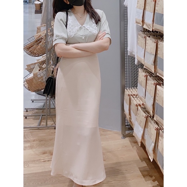 Chân váy đuôi cá dáng dài công sở - phong cách ulzzang Hàn Quốc [Ảnh cận chất và do shop tự chụp] | BigBuy360 - bigbuy360.vn