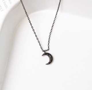 [Follow giảm ngay 10%][Bạc 925] Dây Chuyền Bạc Black Moon
