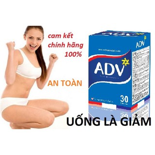 ADV SLIMMING GIẢM CÂN Lọ 30 viên