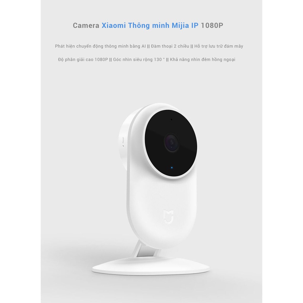 Camera Giám Sát Xiaomi Mijia FULL HD 1080p (2018) | WebRaoVat - webraovat.net.vn