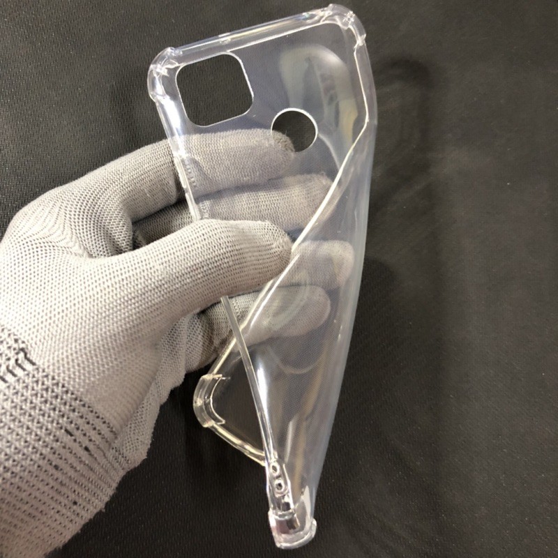 Ốp Lưng Xiaomi Redmi 9c / 10a / Poco C31 Dẻo Trong Suốt Chống Sốc Có Gù Bảo Vệ 4 Gốc