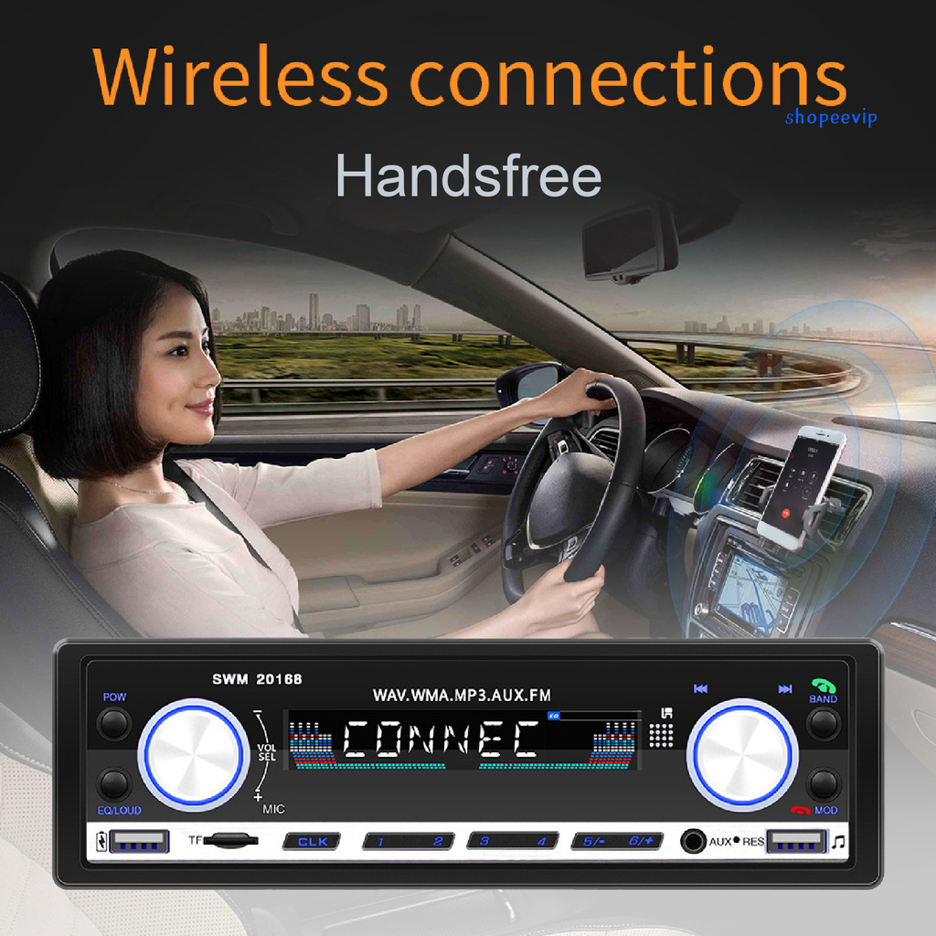 Máy Nghe Nhạc Mp3 Kết Nối Bluetooth Đa Năng Cho Xe Hơi / Xe Tải 20168