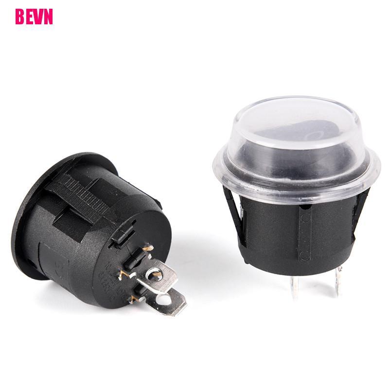 1 Công Tắc On-Off Spst 2-Pin Hình Tròn Chống Thấm Nước