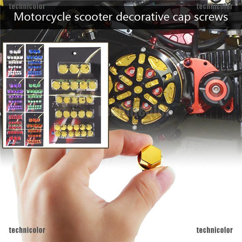 Bộ 30 nắp đậy ốc vít cho xe máy