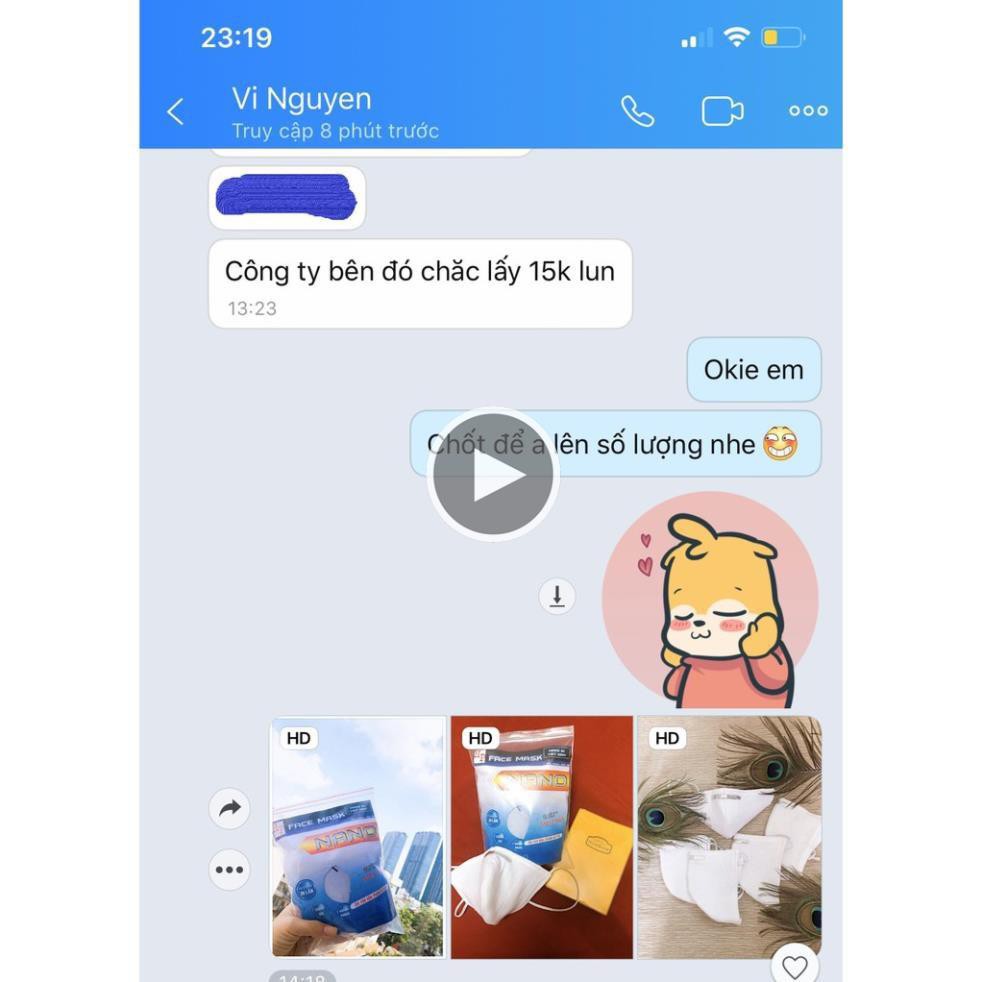 500 Khẩu Trang Vải Kháng Khuẩn 💥FREESHIP 199k💥Khẩu trang vải Nano Mask 3 Lớp 🍓GIAO HÀNG FREE SHIP 99k🍓 | BigBuy360 - bigbuy360.vn