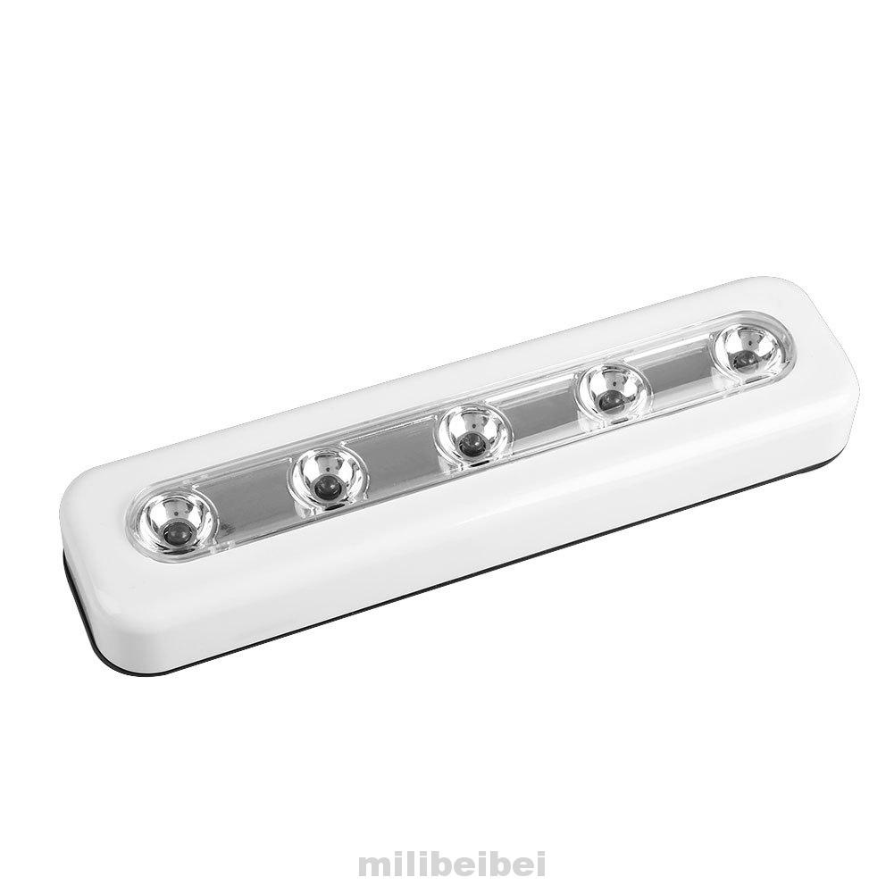 Đèn Led 5 Bóng Mini Không Dây Gắn Tủ Quần Áo