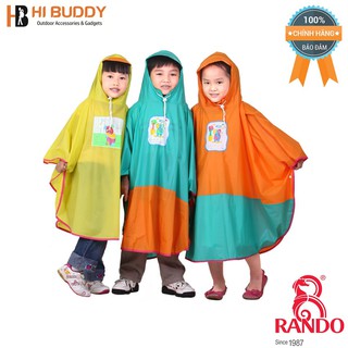 Áo Mưa Rando Cánh Bướm Trẻ Em | Cao Cấp, Nhựa Tốt | hibushop