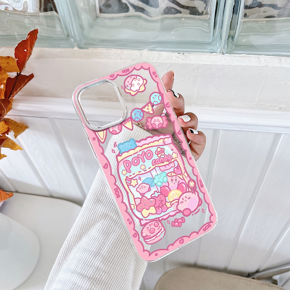 Ốp Điện Thoại Tpu Mềm Chống Sốc In Hình Kirby Cho iPhone 11 12 13 pro max XS X XR XSMax 7 8 6 6s plus SE 2020