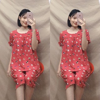 Đồ bộ lửng lanh cho bầu (10 màu)