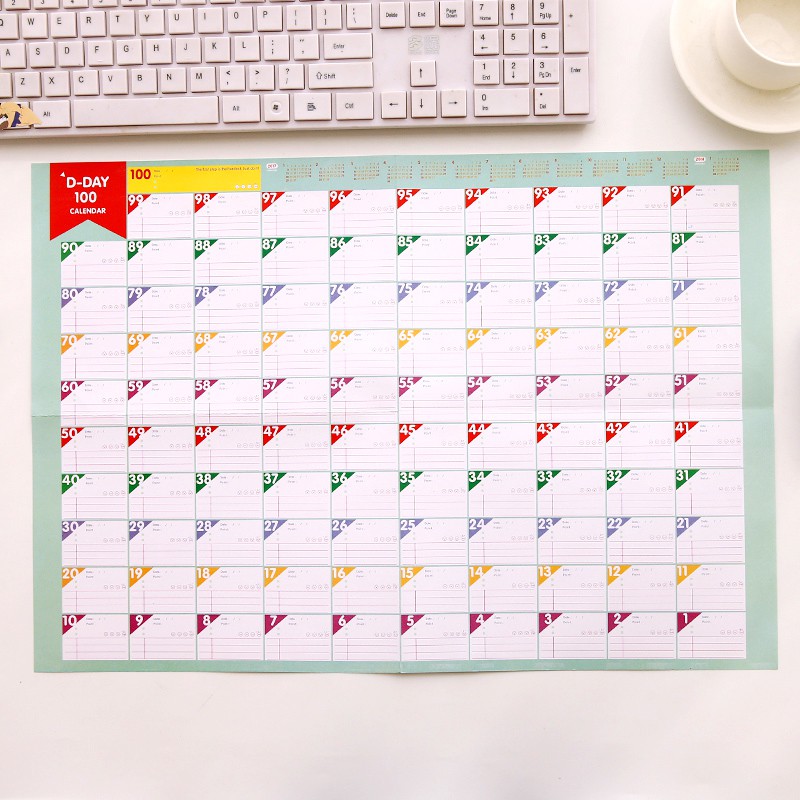 Kế hoạch biểu 100 ngày