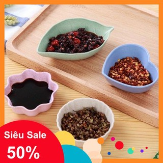 Chén đựng gia vị lúa mạch chống dính