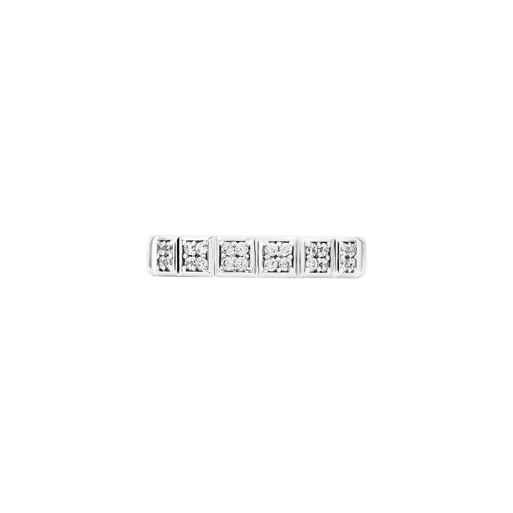 Nhẫn bạc đính đá ECZ PNJSilver XM00W000031