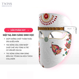 Mặt Nạ Ánh Sáng Sinh Học Led Photon Blingbelle Hấp Thụ Dưỡng Chất Tối Ưu, Cải Thiện Làn Da Rõ Rệt