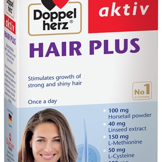 VIÊN UỐNG KÍCH THÍCH MỌC TÓCDƯỠNG TÓC DÀI Hair Plus DOPPELL HER