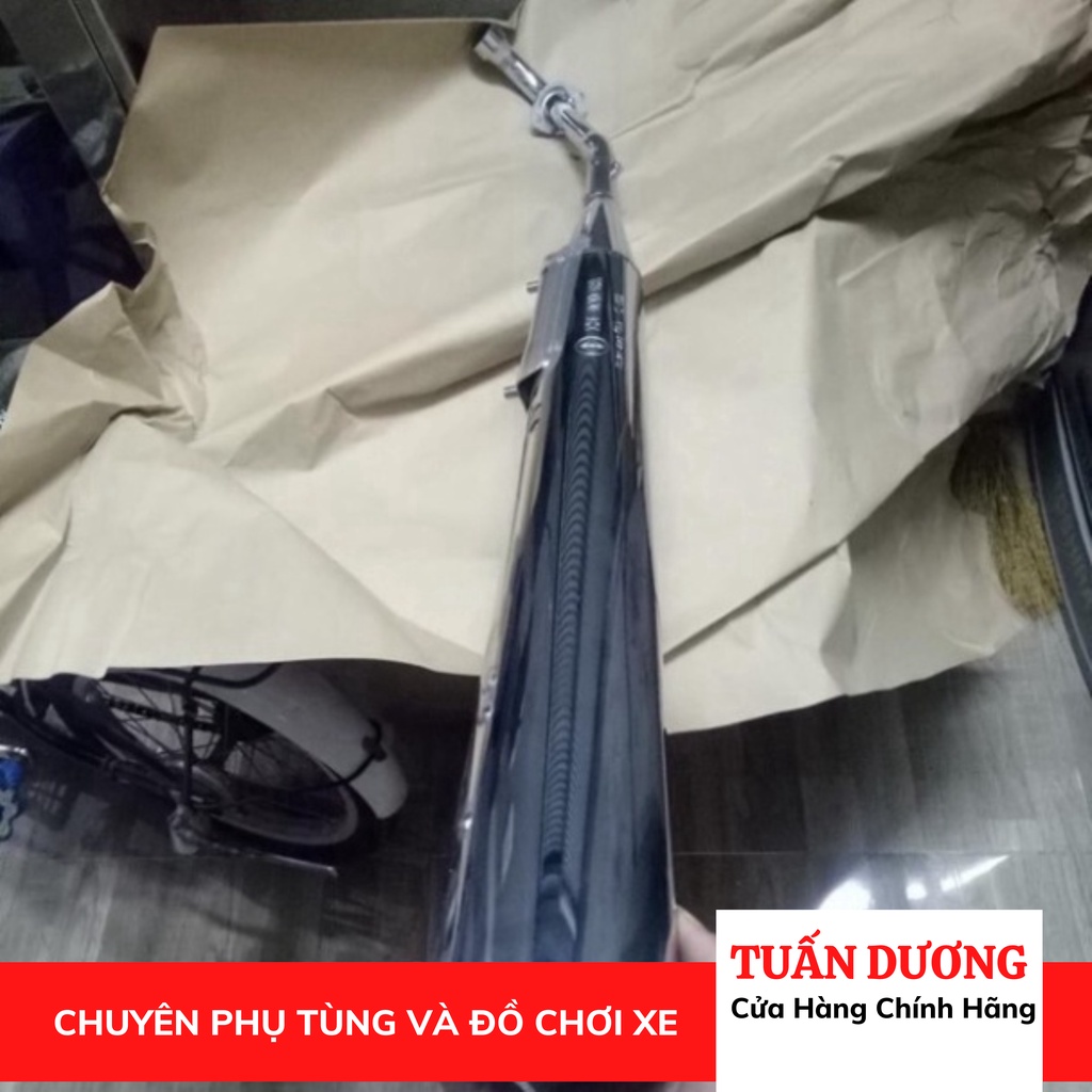 [ CHÍNH HÃNG ] Ống xả 2543 dream Thái - Pô Thái xịn chuẩn honda lắp cho dream và wave các đời - TIẾNG NỔ CỰC HAY