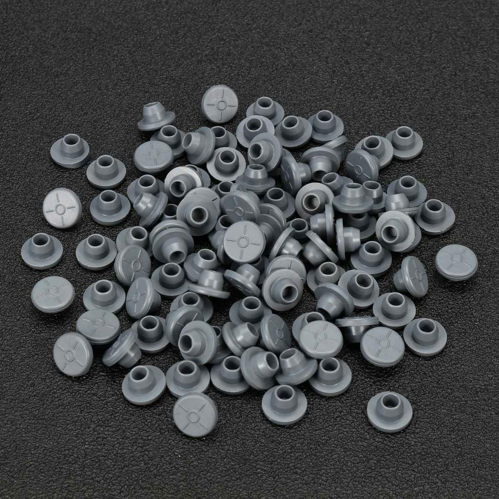 Bộ 100 Nút Chặn Bằng Cao Su Cho Chai Thủy Tinh 13mm