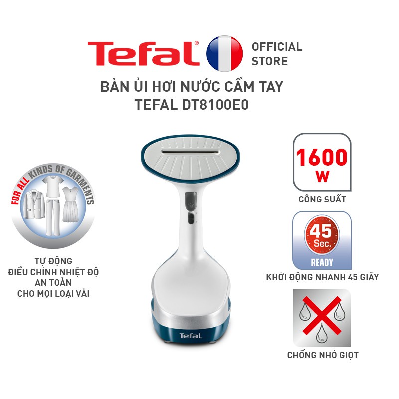 Bàn ủi hơi cầm tay Tefal DT8100E0