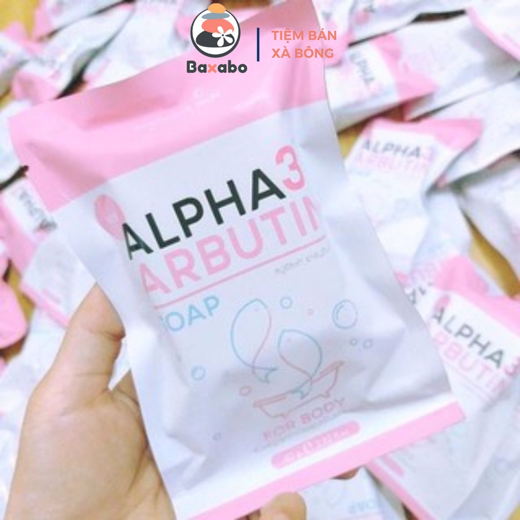 XÀ BÔNG TRẮNG DA ALPHA ARBUTIN 3PLUS THÁI LAN CHÍNH HÃNG 80GR - HÀNG CÓ SẴN - TẶNG KÈM TÚI LƯỚI TẠO BỌT CAO CẤP | BigBuy360 - bigbuy360.vn
