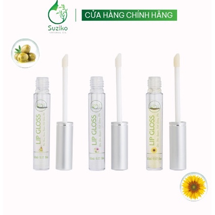 Lip Gloss dầu dừa nguyên chất từ thiên nhiên giúp dưỡng ẩm cải thiện môi khô 5ml | WebRaoVat - webraovat.net.vn