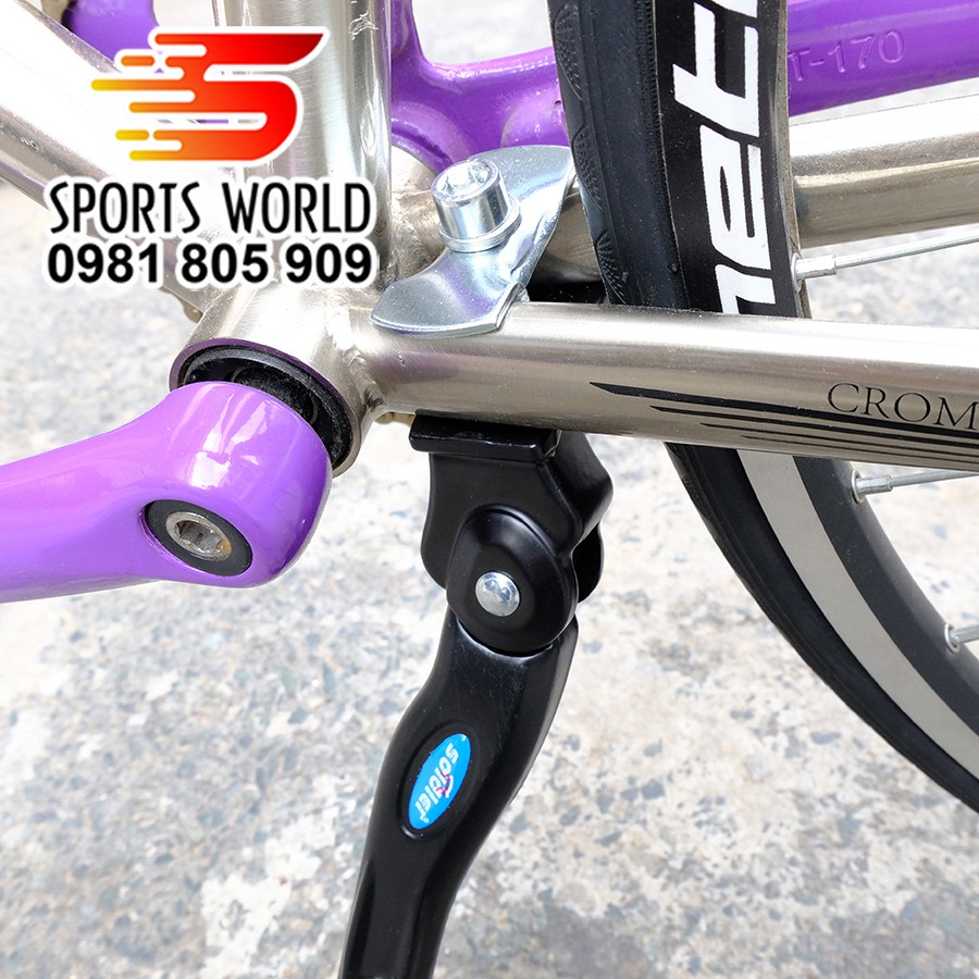 Chân chống giữa xe đạp bằng nhôm