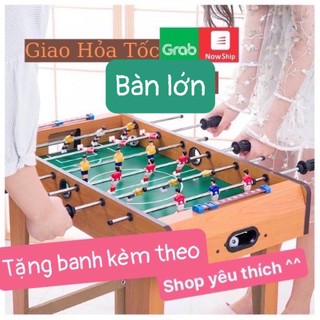 [ Size Lớn]Bàn bi lắc bóng đá 6 tay cầm loại to chân ngắn 50*25*16cm
