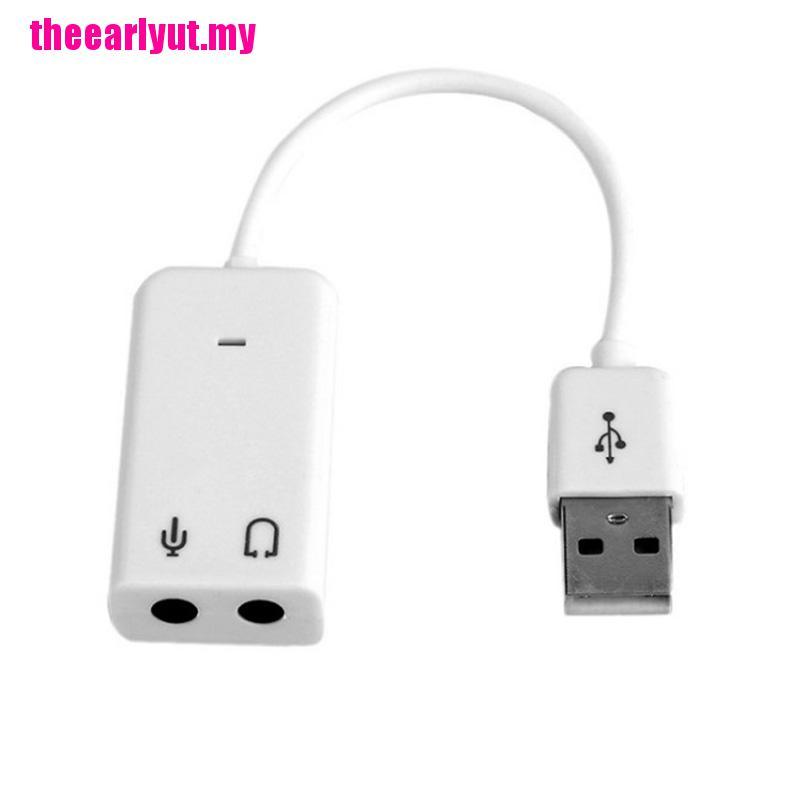 Usb Chuyển Đổi Âm Thanh 7.1 3d Cổng 3.5mm