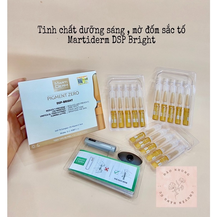 Tinh chất Martiderm Pigment Zero DSP Bright
