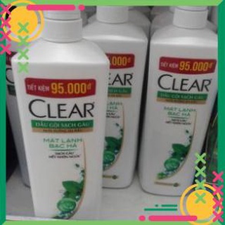 Dầu Gội Clear 900ml Bạc Hà